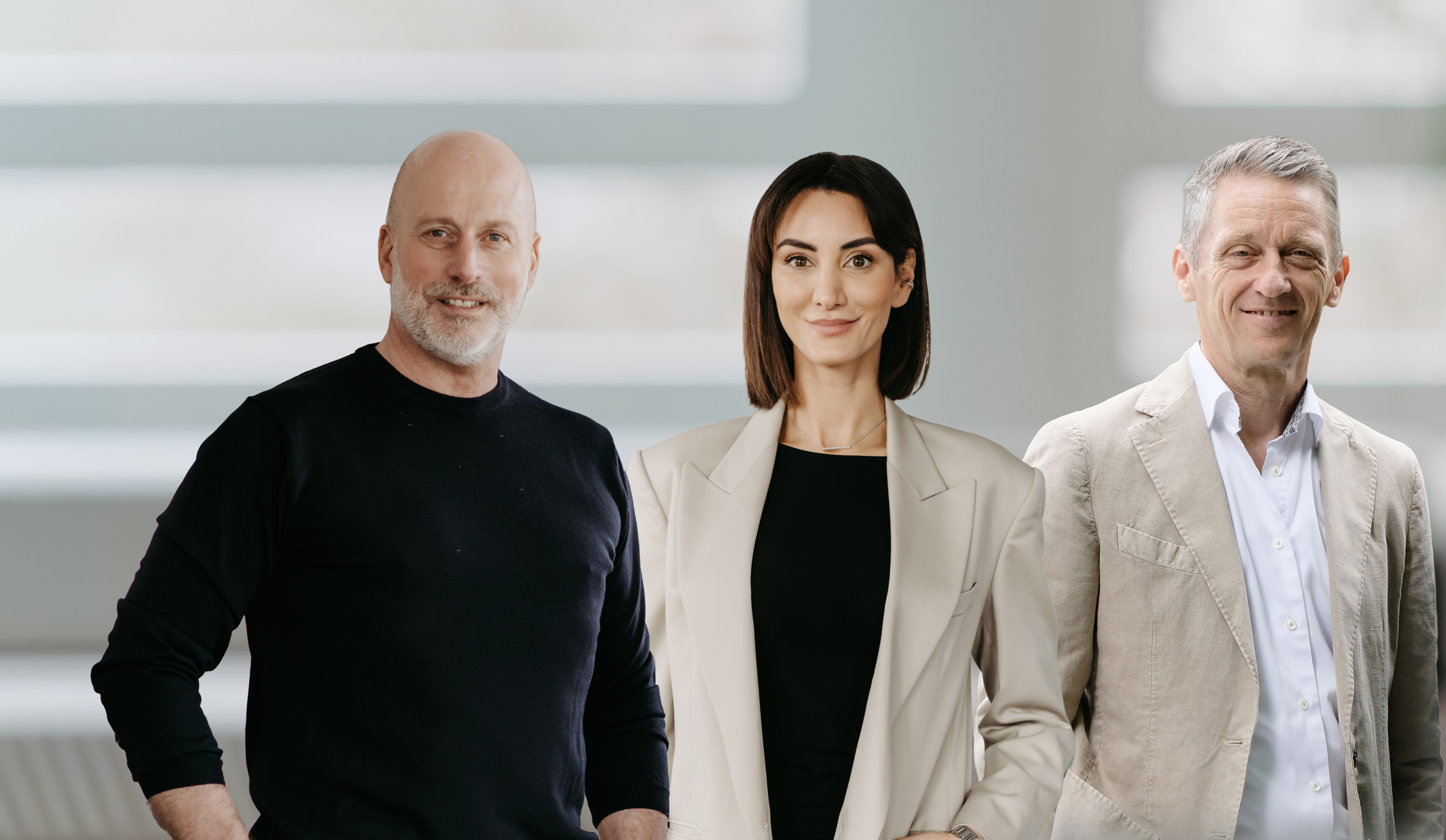 J&ouml;rg Umlauft, Pervin Persenkli und Dr. Matthias Hallweger